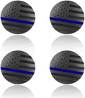 4PCS 56mm American Flag Wheel Hub Center Cap Sticker by Unknown