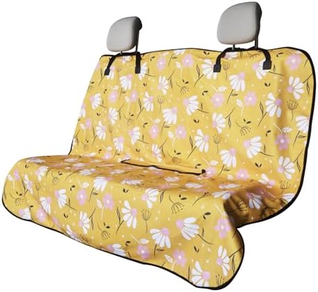 Back Seat Cover for Car Trucks Van SUV Jeep, Waterproof Rear Bench Towel Seat by LoyaGour