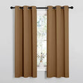 NICETOWN Sleek Blackout Curtains, 2 Panels, W34 x L63-inch by NICETOWN