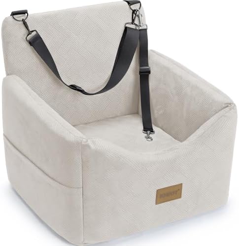 JOEJOY Dog Car Seats for Small Medium Dogs Under 35lbs, Dog Booster Seat by JOEJOY