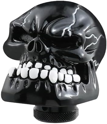 Skull Shift Knob Cars Truck Gear Shifter Stick Handle SUV Black - Image 5