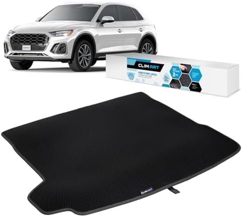 CLIM ART Cargo Liner for Audi Q5 2018-2025 Custom Fit Trunk Mat, by CLIMART