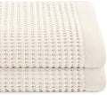 GILDEN TREE Waffle Towels for Bathroom Luxury 100% Cotton Bath Towels, Quick by GildenTree