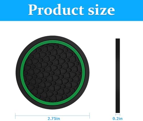 Mandark 2PCS 2.75 Inch Car Cup Holder Coasters - Image 2