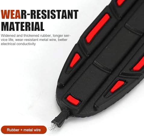 Car Anti Static Strip, Adjustable Static Conductive Rubber Towing Belt - Image 4