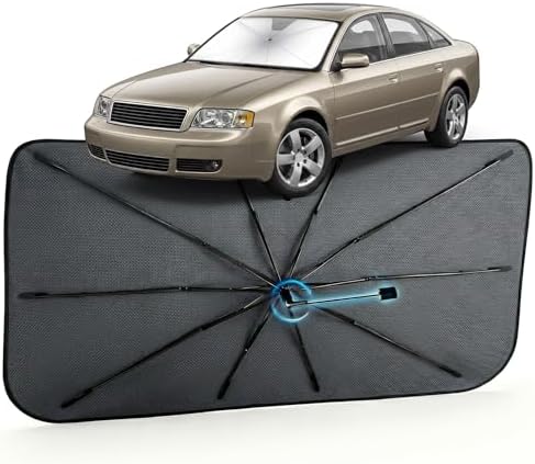 Car Windshield Sun Shade Umbrella by MakeLifeBetter