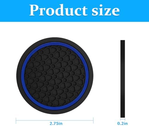 Mandark 2PCS 2.75 Inch Car Cup Holder Coasters - Image 2