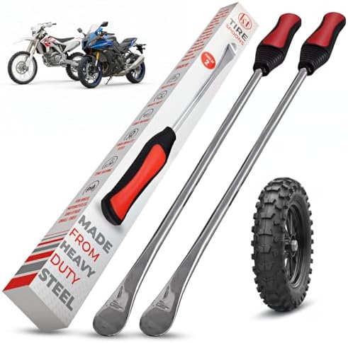 14.5" Tire Spoons Motorcycle Tire Iron Levers Pry Bar Set Changing Tires by KTDeals