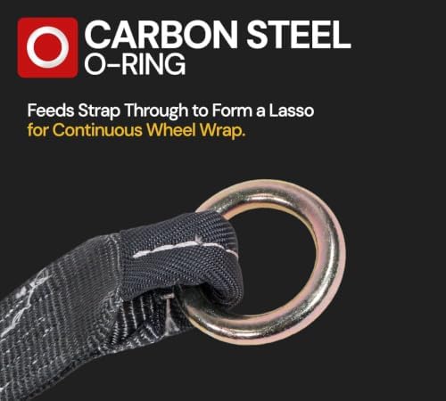 Mytee Products 2" x 120" Car Tie Down Straps - Image 4