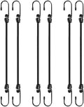 Bungee Cords with Hooks 6 Pack Bungee Cord Includes 36 inches by QGEIBBungeecordswithhooks