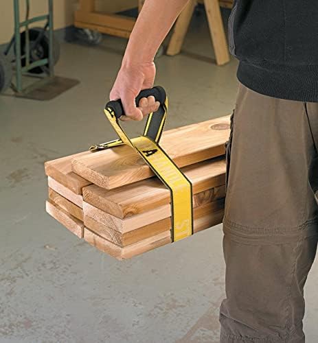 4’ Carry Strap with Handle | 2-Pack | Heavy Duty | Adjustable Belt | Easy - Image 3