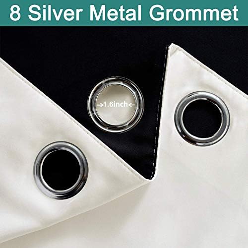 Yakamok Cream 100% Blackout Curtains 84 Inches Long - Image 6