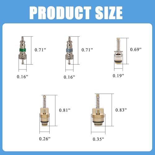 Diking R134a R12 A/C HVAC Air Conditioner Schrader Valve Stem Core Remover Tool - Image 5