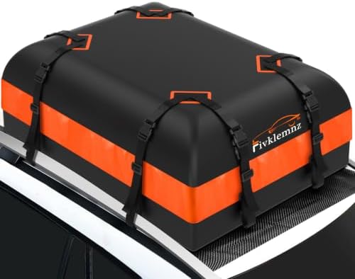 FIVKLEMNZ Car Rooftop Cargo Carrier Roof Bag Waterproof by FIVKLEMNZ
