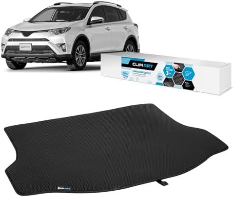 CLIM ART Cargo Liner for Toyota RAV4 2013-2018 Custom Fit Trunk Mat, by CLIMART