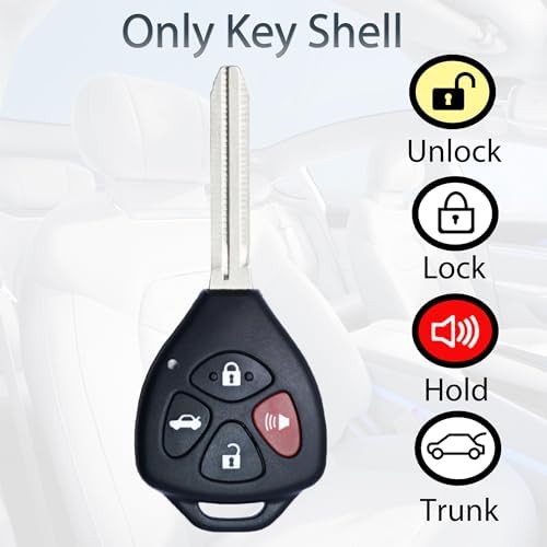 SUPALAND Key Fob Shell Case Replacement Fits - Image 5