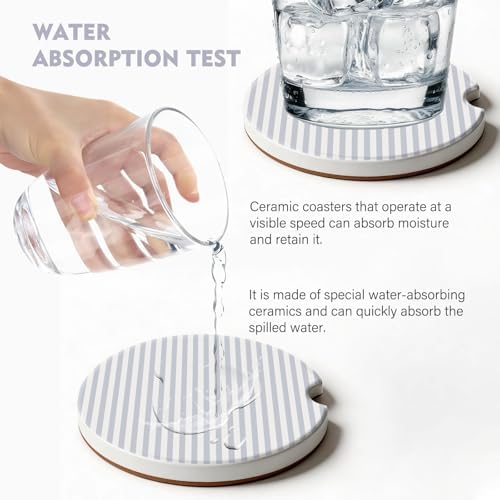 2 Pack Car Coasters for Cup Holders, Cute Car Accessories Interior - Image 3