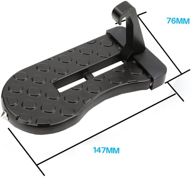 2 Pack Car Door Step, Folding Aluminum Alloy Step - Image 2