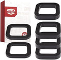 6 Pack - Multiple Size Combination，2 Inch Hitch Receiver Silencer Pad - by JoytraceParts