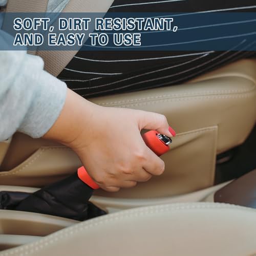 Car Handbrake Cover Gear Shift Knob Cover, Auto Comfortable Grip Silicone - Image 6