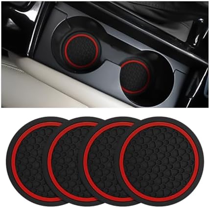Mandark 4PCS 2.75 Inch Car Cup Holder Coasters by Unknown