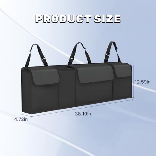 Car Trunk Organizer, Waterproof Backseat Hanging Large Storage - Image 3