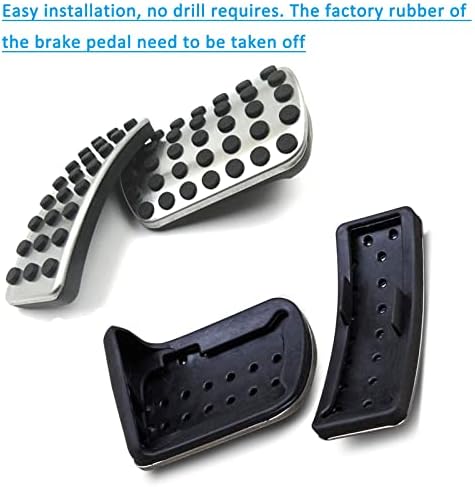 Non Slip Gas Brake Pedal Cover Aluminum Compatible - Image 3