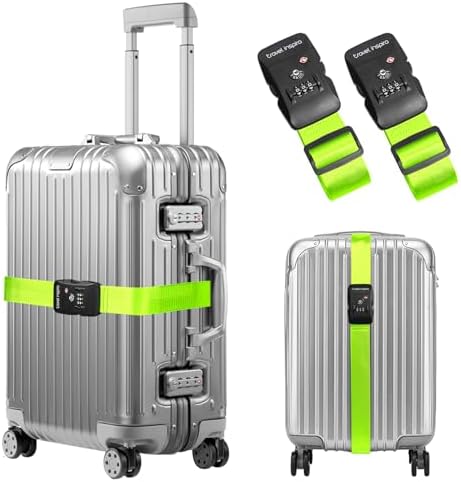 Travel Inspira 2 Pack Luggage Straps by TravelInspira