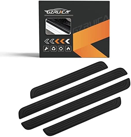 Door Sill Plate Protectors for Car by GZRUICA