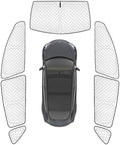 KMF 7pcs Thicken Sun Shades for Tesla Model 3 Accessories 2018-2024, Car Window by KMF