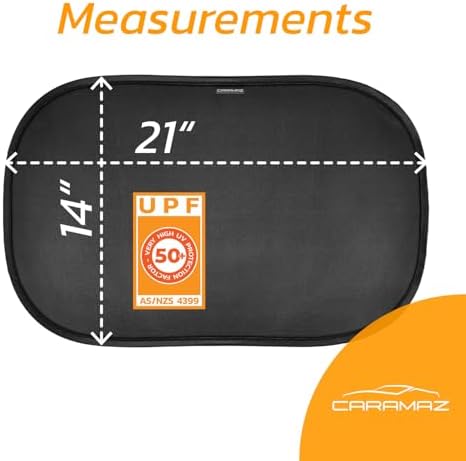 CARAMAZ Car Window Shade for Baby - Image 4