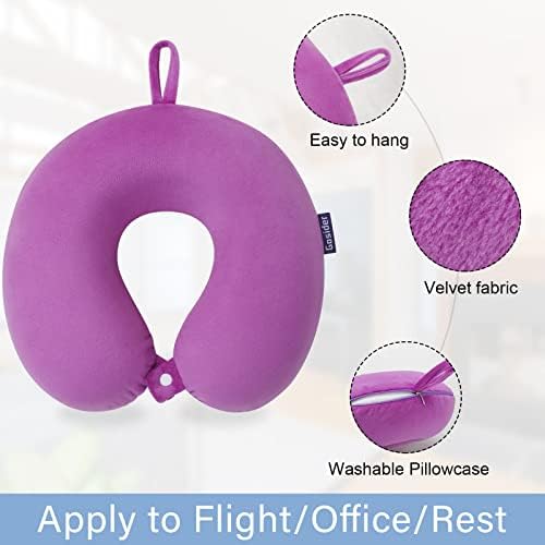 Travel Pillow Memory Foam Neck Pillow Airplane Car - Image 2