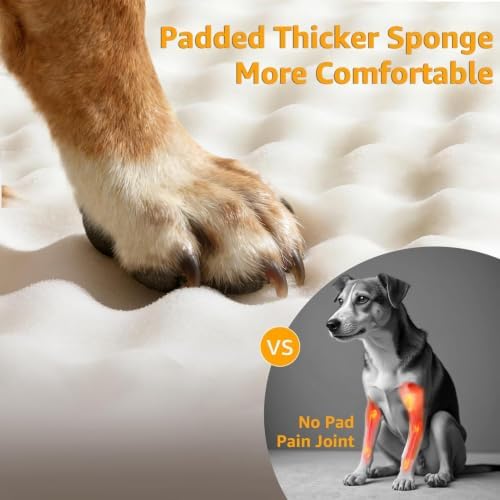 PETICON Large Dog Car Seat, Back Seat Extender - Image 3