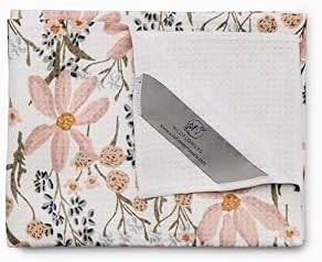 Flourish Wildflowers Microfiber Kitchen Towels | Pink and Purple Flowers - Image 4