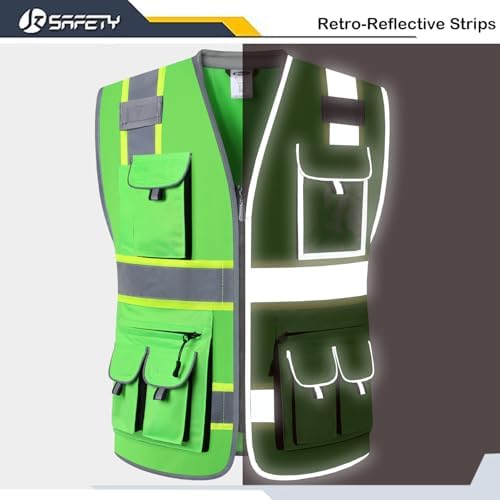JKSafety Reflective Safety Vest - Image 5