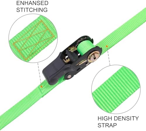 Ayaport Endless Ratchet Strap Ratcheting Tie Down Motorcycle Car Roof Rack - Image 3