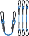 8 Pack 48" Heavy Duty Bungee Cords by LuckyStraps