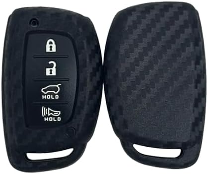 REPROTECTING Silicone Rubber Carbon Fiber Key Fob Cover Compatible - Image 2
