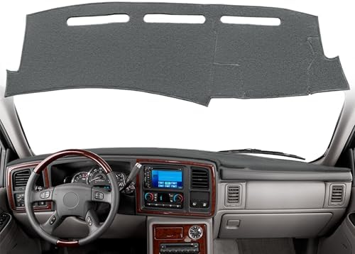 Dash Cover Mat Custom Fit for Cadillac Escalade Dashboard Pad Cap Carpet by AKMOTOR