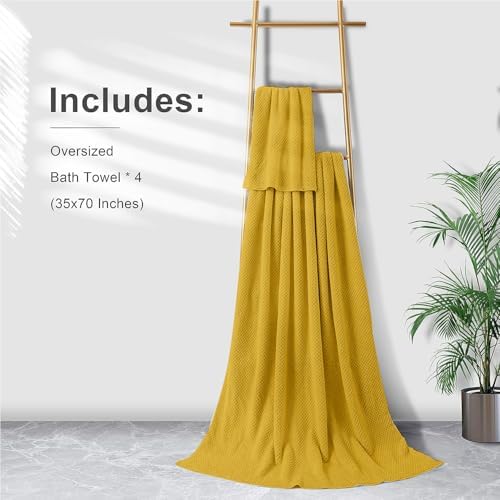 Smuge Extra Large Bath Towel Sheet Set 35x70 Inches - Image 6