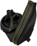 Replacement Leather Handbrake & Shift Boot Cover Set by Unknown