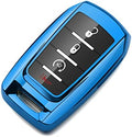 Compatible with Dodge Ram Key Fob Cover 1500 2500 3500 Blue Car Accessories by ZSPDACC