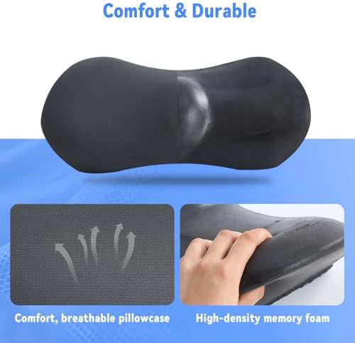 Lumbar Support Pillow for Office Chair and Car Seat, Lumbar Pillow - Image 3