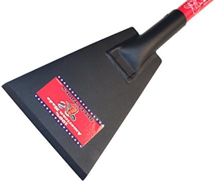 Bully Tools 7" Ice Chopper Floor Scraper Fiberglass Handle, Made in USA - Image 2