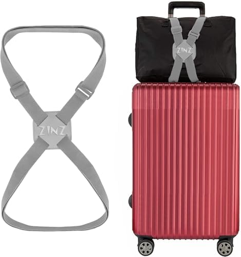 ZINZ High-Elastic Luggage Strap Adjustable Suitcase Belt by ZINZ