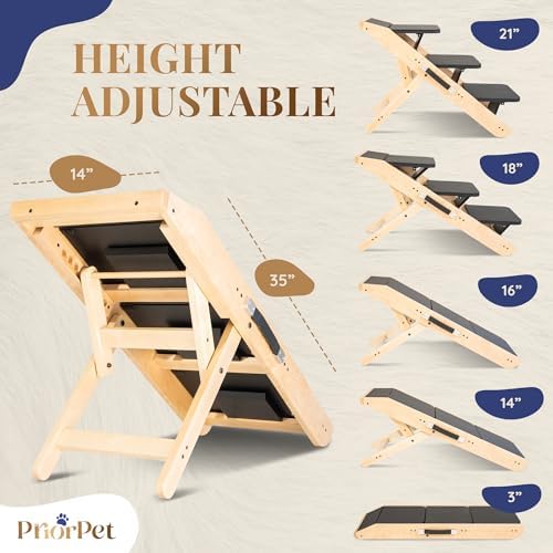 Dog ramp for Couch – Non-Slip, Sturdy Build Foldable Dog ramp – Supports up to - Image 4