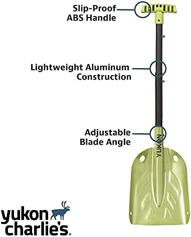 Yukon Charlie's Collapsible Snow Shovel, Lightweight Snow Shovel - Image 3