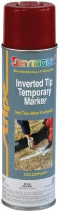 Seymour 20-635 Stripe Temporary Inverted Tip Marker, Safety Red by SeymourPaint
