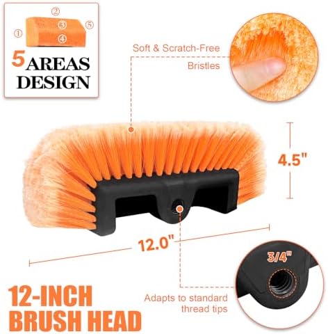 ARTIPOLY 20ft Reach Car Wash Brush - Image 5