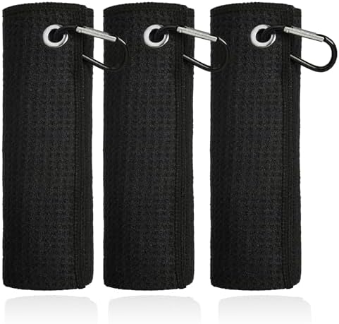 Mile High Life Microfiber Golf Towel 3 Pack Waffle by MileHighLife